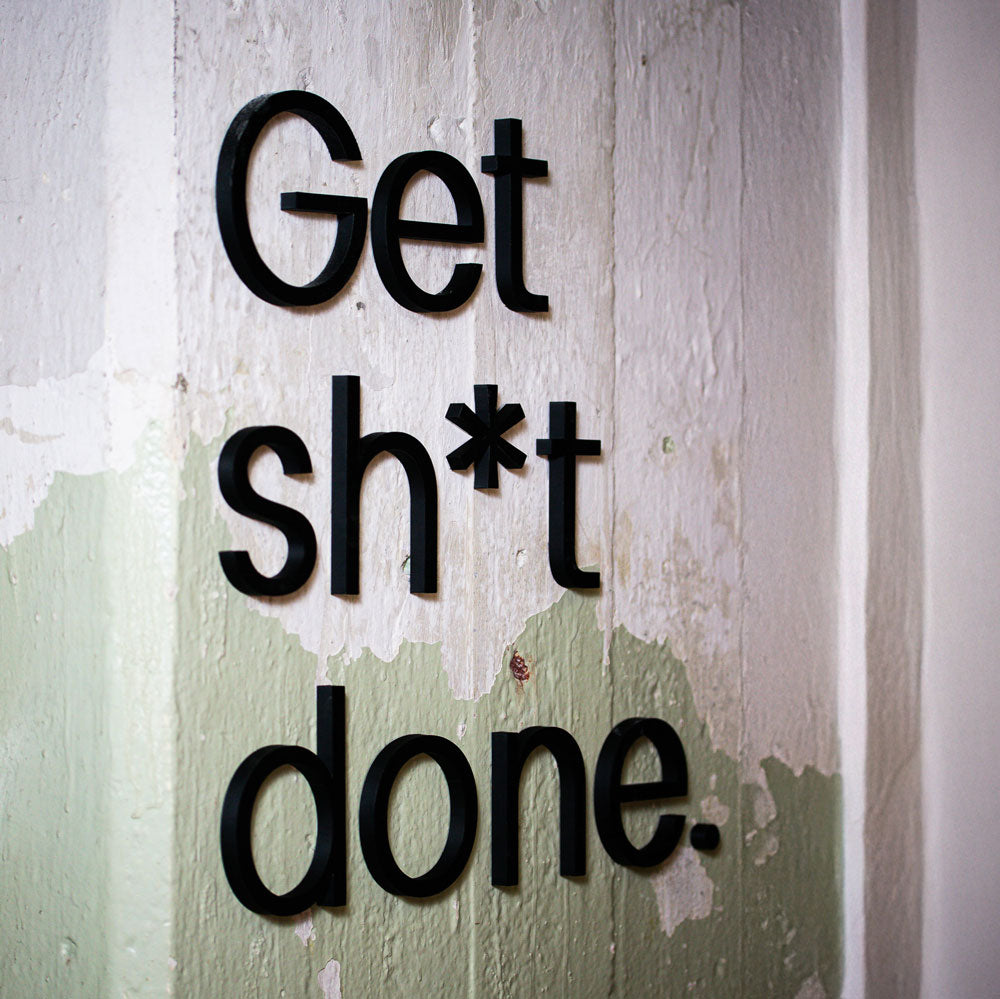 WANDSTARK – Spruchset „Get sh*t done.“