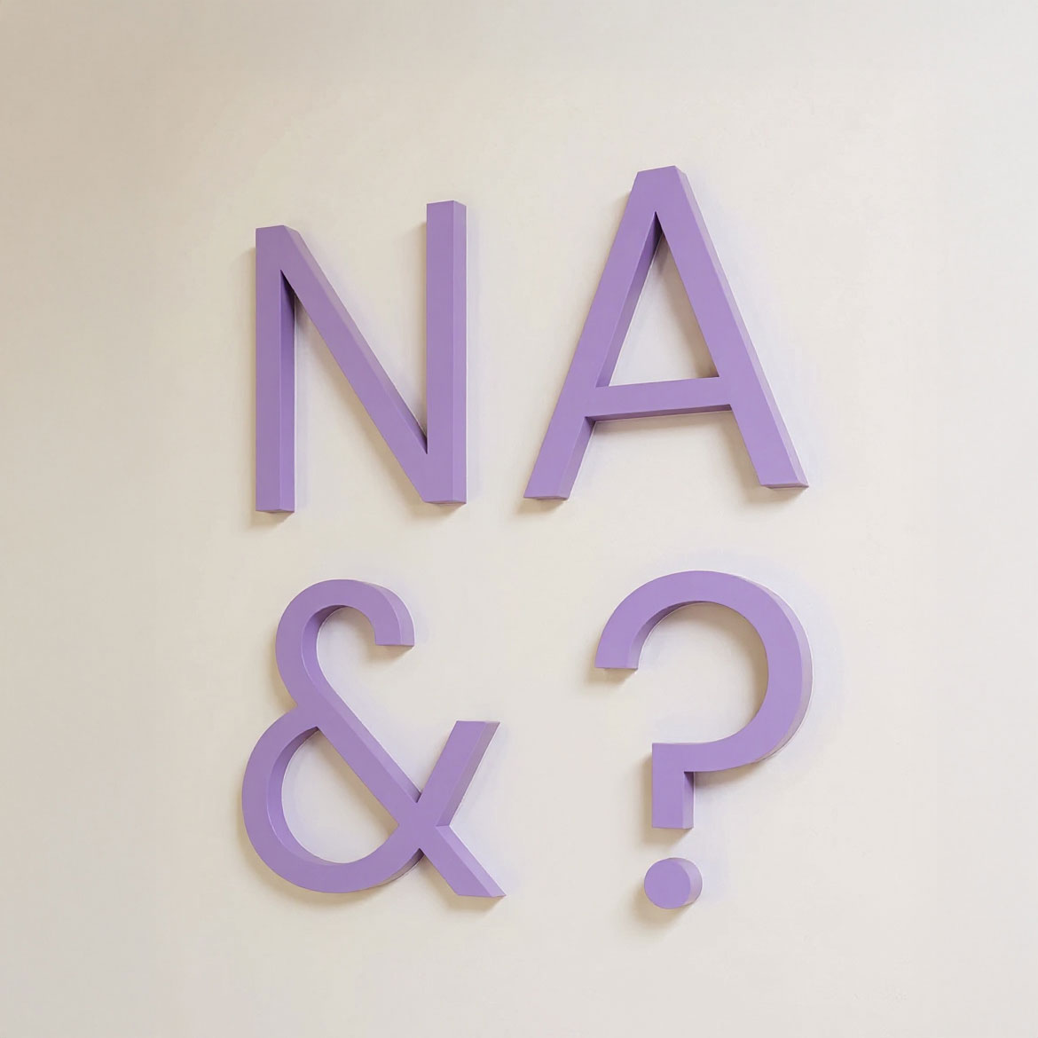 WANDSTARK – Spruchset „NA &?“