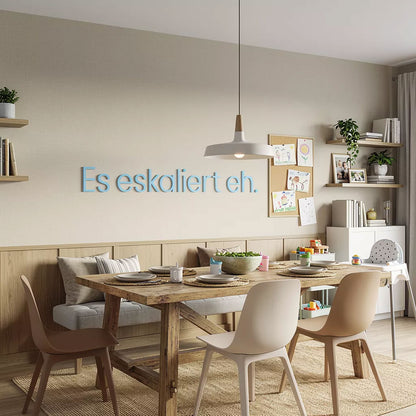 WANDSTARK – Spruchset „Es eskaliert eh.“