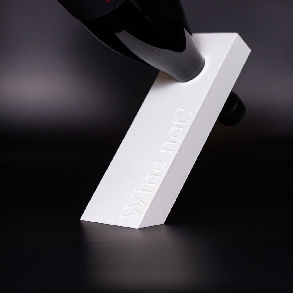 BALANCEAKT – Flaschenhalter mit Botschaft