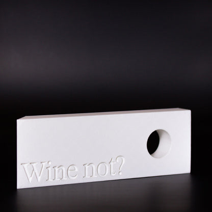 BALANCEAKT – Flaschenhalter mit Botschaft