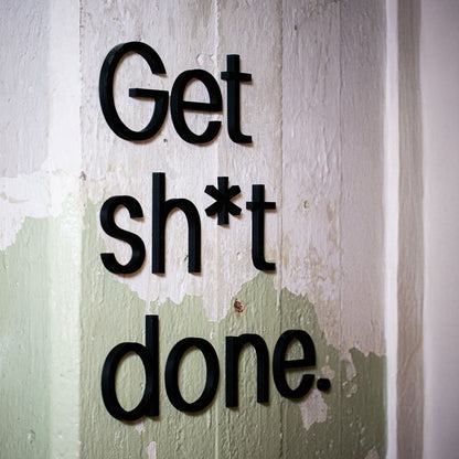 WANDSTARK – Spruchset „Get sh*t done.“
