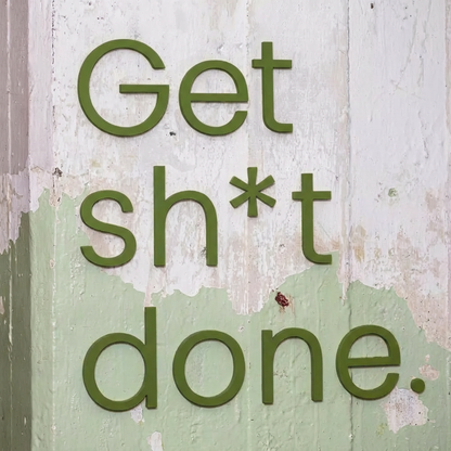 WANDSTARK – Spruchset „Get sh*t done.“