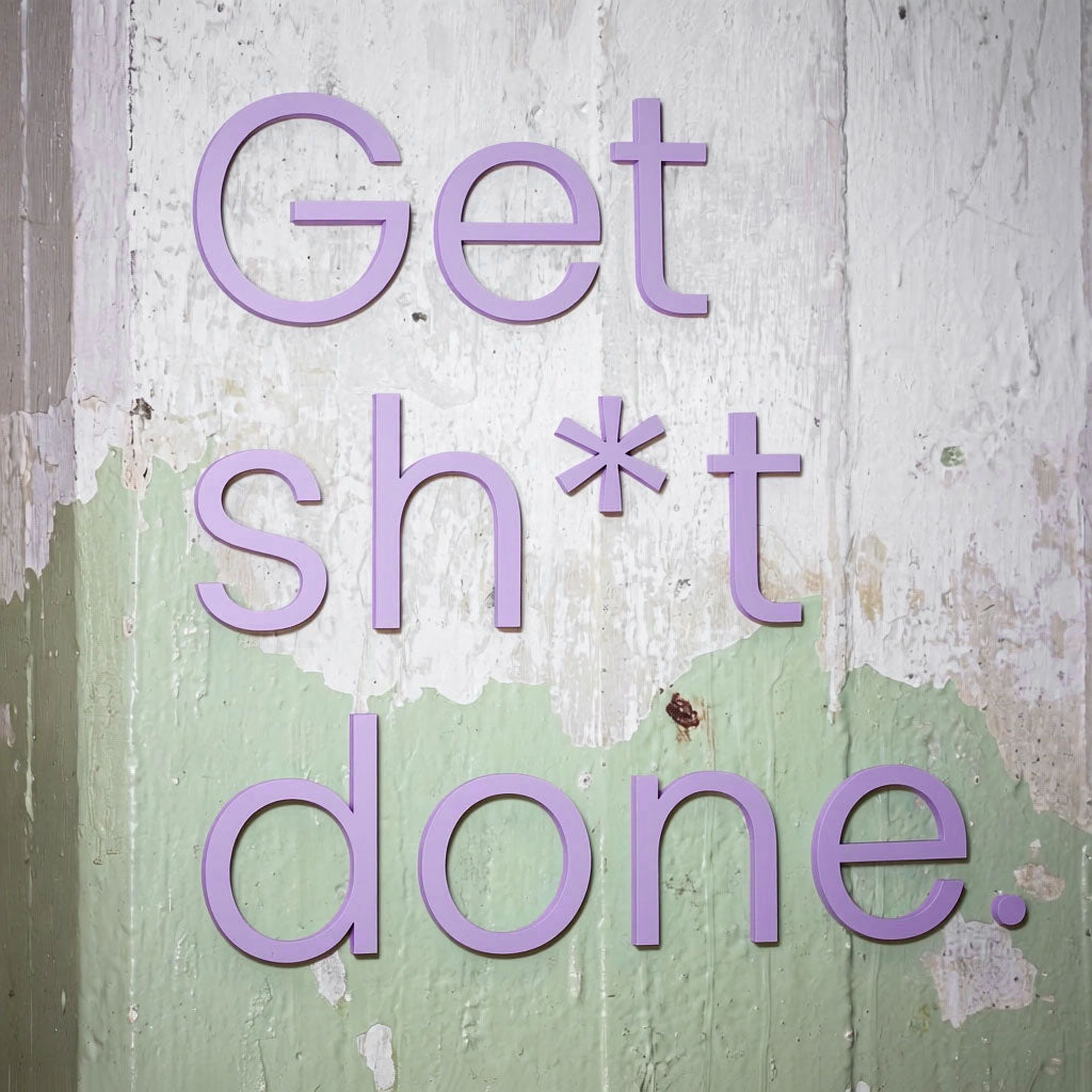 WANDSTARK – Spruchset „Get sh*t done.“