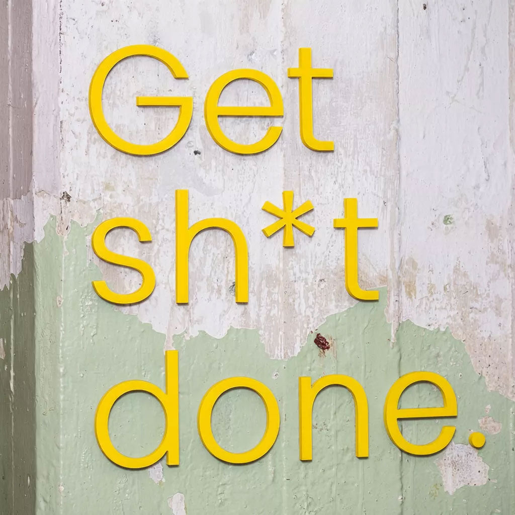 WANDSTARK – Spruchset „Get sh*t done.“