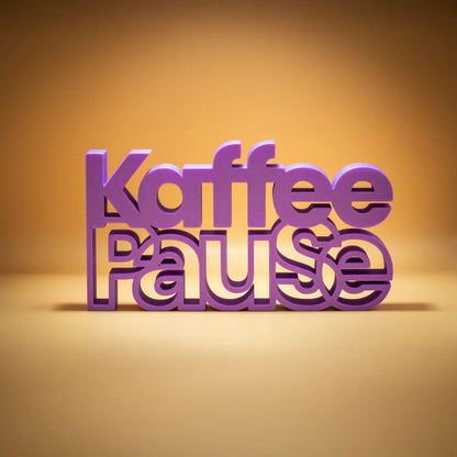 Statement: Kaffeepause