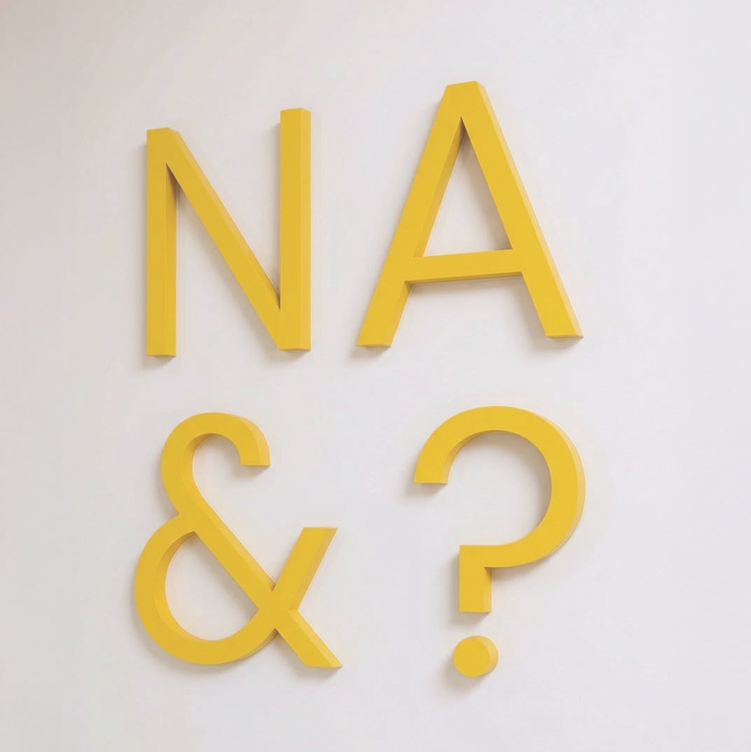 WANDSTARK – Spruchset „NA &?“