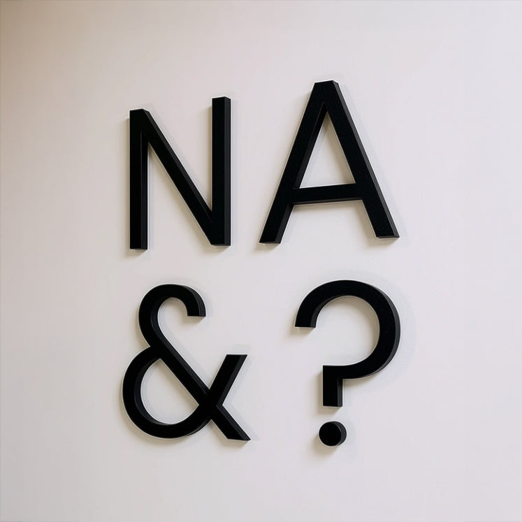 WANDSTARK – Spruchset „NA &?“