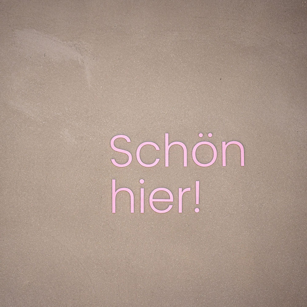 WANDSTARK – Spruchset „Schön hier!“