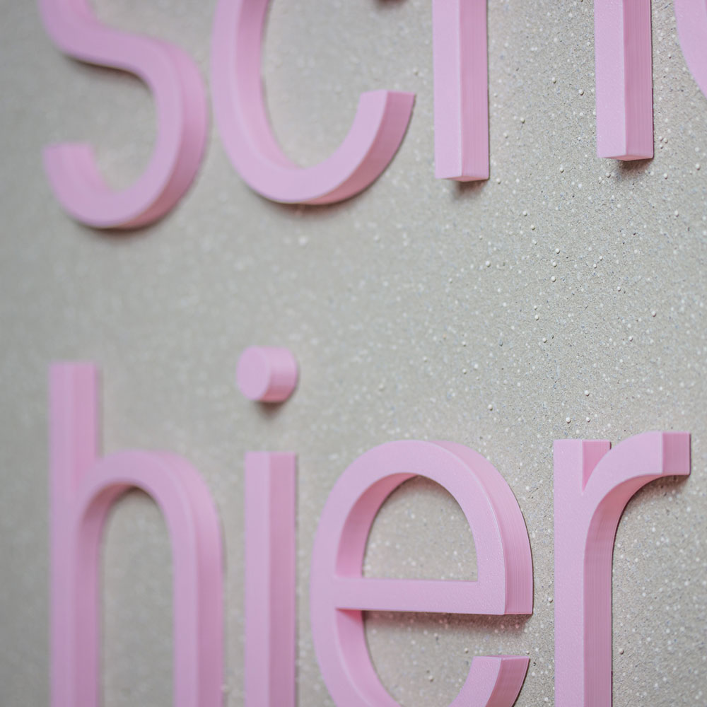 WANDSTARK – Spruchset „Schön hier!“