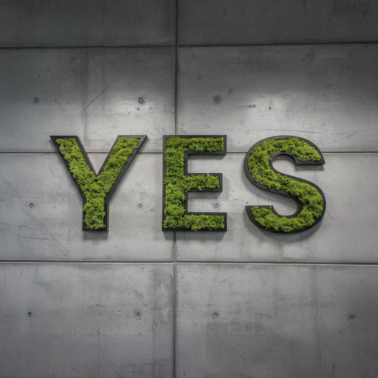 WANDSTARK – Moos Einzelzeichen