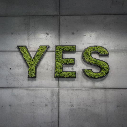 WANDSTARK – Moos Einzelzeichen